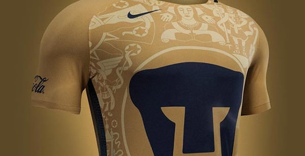 Pumas UNAM Nike home and away kits, 2016/17 - The Set Pieces